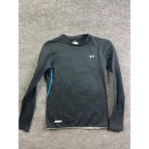 Under Armour Base 2.0 Thermal Top‎ Womens Small Black Long Sleeve Base Layer